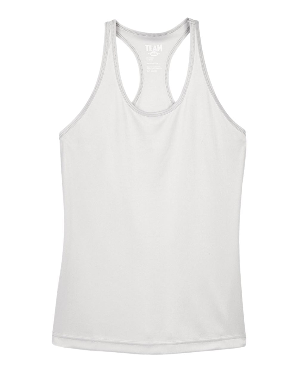 Team 365 Ladies' Zone Performance Racerback Tank - Sport Silver