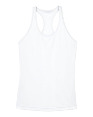 Team 365 Ladies' Zone Performance Racerback Tank - White