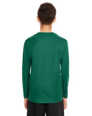 Team 365 Youth Zone Performance Long-Sleeve T-Shirt - Back