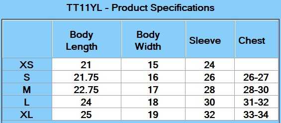 Team 365 Youth Zone Performance Long-Sleeve T-Shirt - Specs