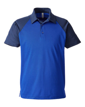 Team 365 Men's Command Snag-Protection Colorblock Polo - Sport Royal/ Sport Dark Navy