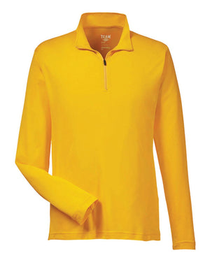 Team 365 Men's Zone Performance Quarter-Zip - Sport Athletic Gold