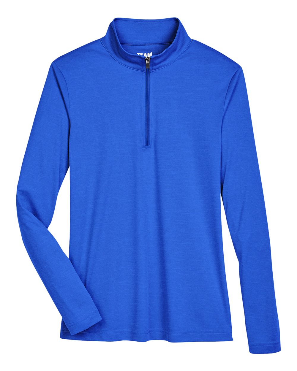 Team 365 Ladies' Zone Sonic Heather Performance Quarter-Zip - Sport Royal Heather