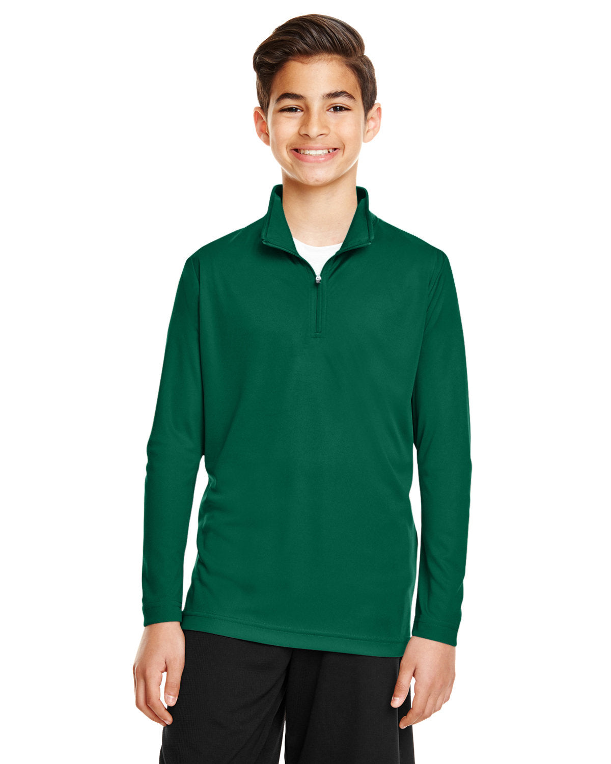 Team 365 Youth Zone Performance Quarter-Zip - Front
