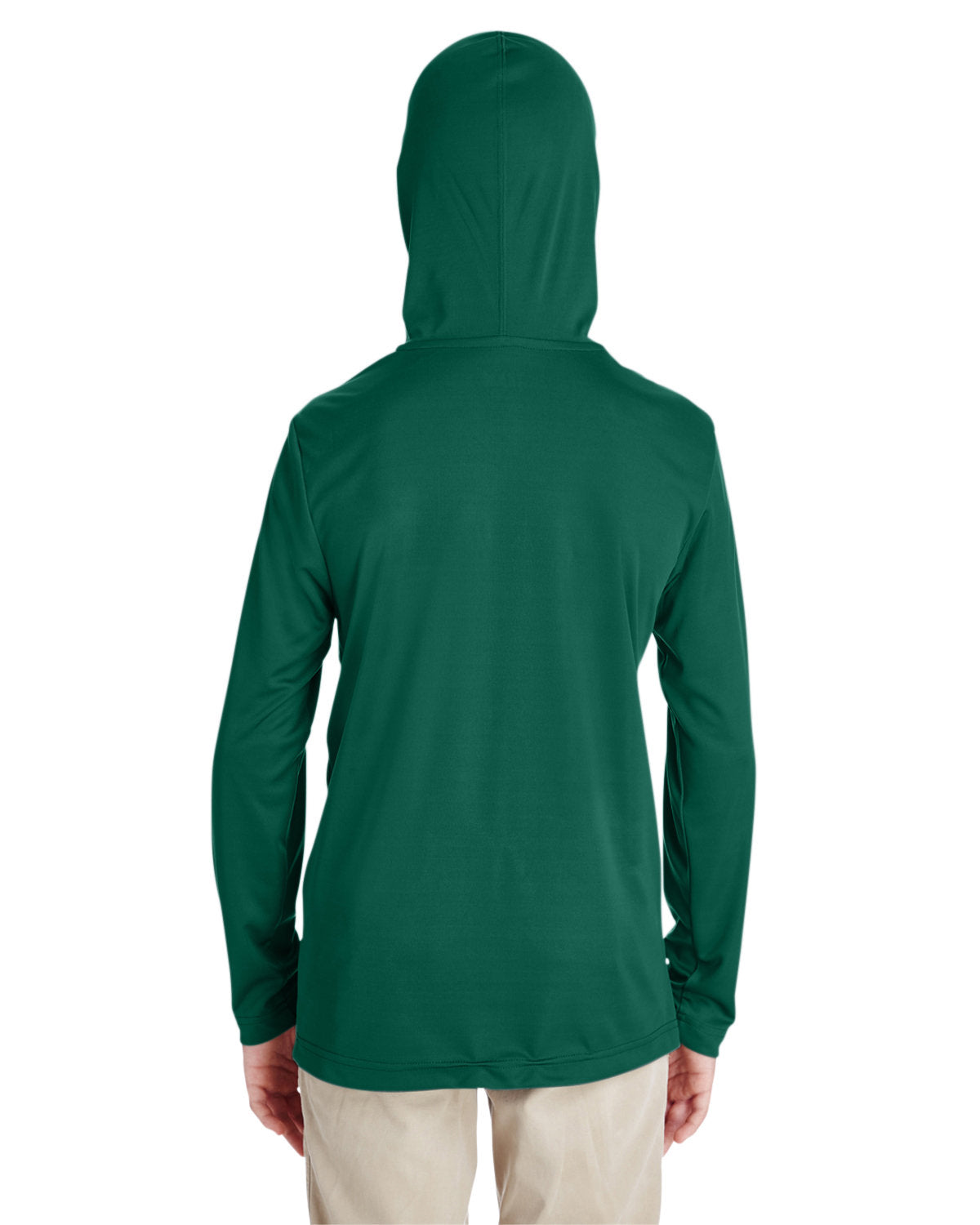 Team 365 Youth Zone Performance Hooded T-Shirt - Back