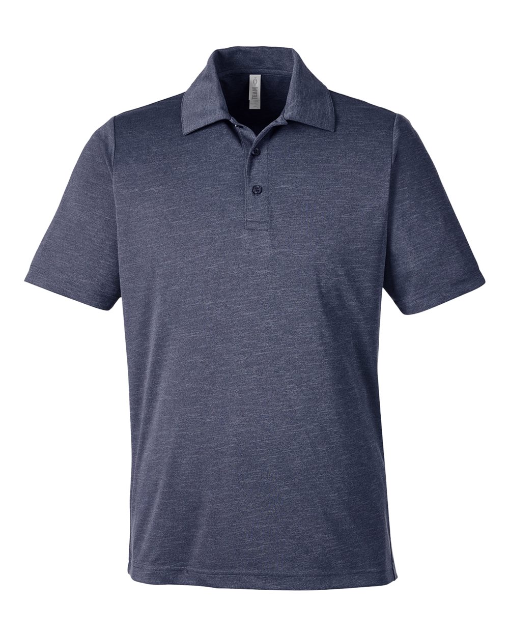 Team 365 Men's Zone Sonic Heather Performance Polo - Sport Dark Navy Heather