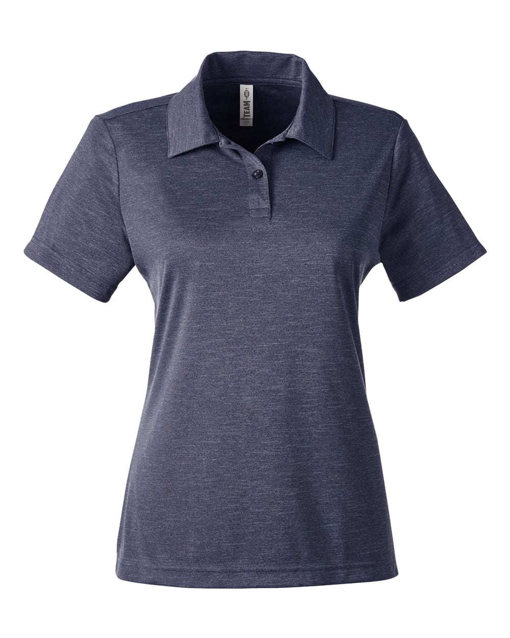 Team 365 Ladies' Zone Sonic Heather Performance Polo - Sport Dark Navy Heather