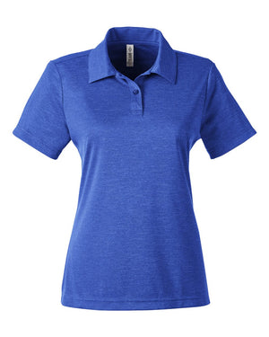 Team 365 Ladies' Zone Sonic Heather Performance Polo - Sport Royal Heather