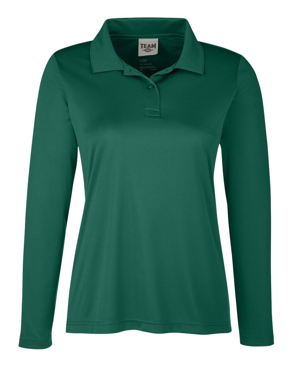 Team 365 Ladies' Zone Performance Long Sleeve Polo