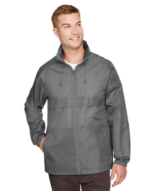 Team 365 Adult Zone Protect Lightweight Jacket - Sport Graphite