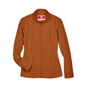 Ladies' Leader Soft Shell - Sport Bnrt Ornge