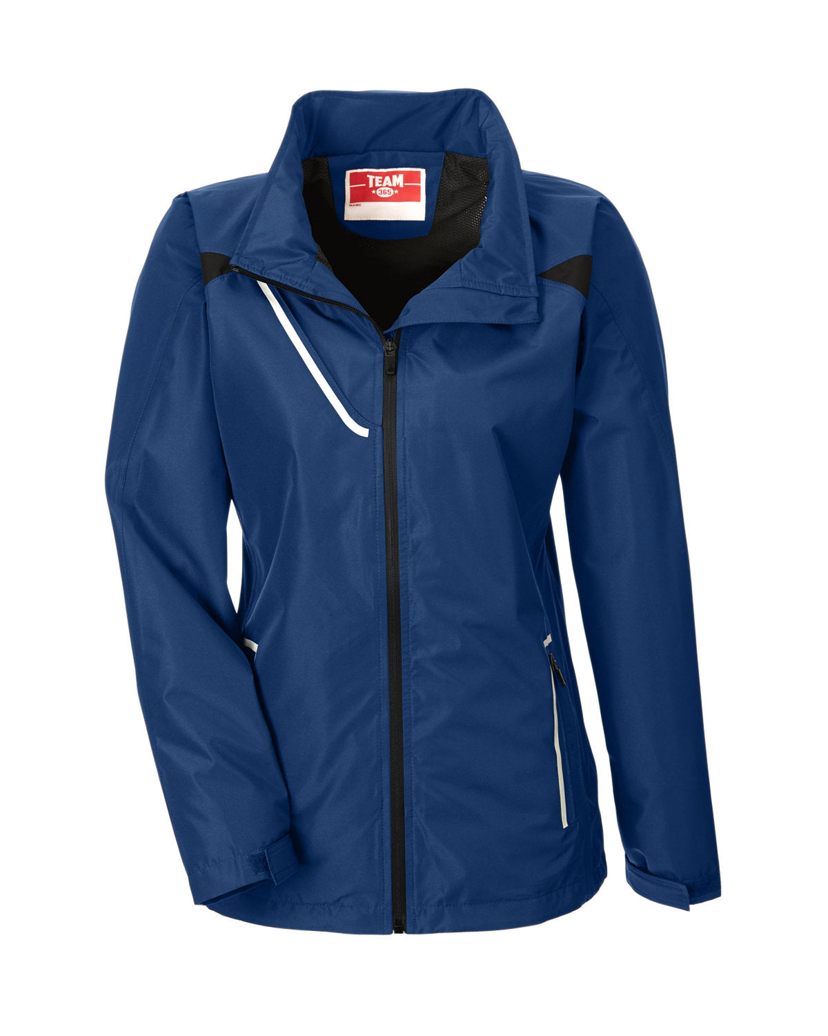 Team 365 Ladies' Dominator Waterproof Jacket - Sport Dark Navy