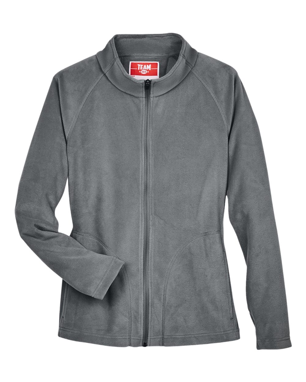Team 365 Ladies' Campus Microfleece Jacket - Sport Graphite