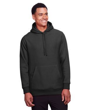 Team 365 Adult Zone HydroSport™ Heavyweight Pullover Hooded Sweatshirt - Black