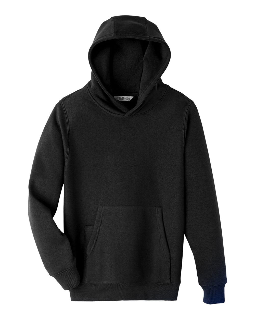 Team 365 Youth Zone HydroSport™ Heavyweight Pullover Hooded Sweatshirt - Black