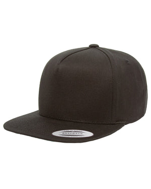 Yupoong Adult Cotton Twill Snapback Cap - Front